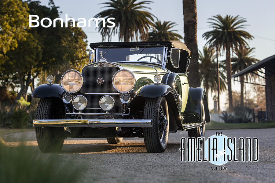 Les résultats de la Vente Bonhams d&rsquo;Amelia Island 2019