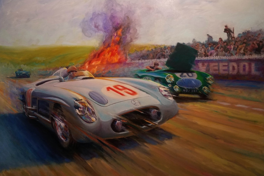 Felipe Barreiro, les autos, la couleur et le mouvement