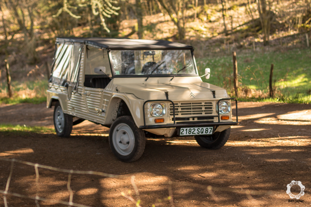 La Méhari 4×4, pour aller au bois pas pour en envoyer