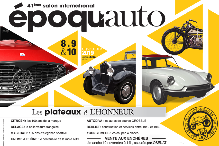 Epoqu&rsquo;Auto 2019, programme chargé pour un salon toujours plus grand