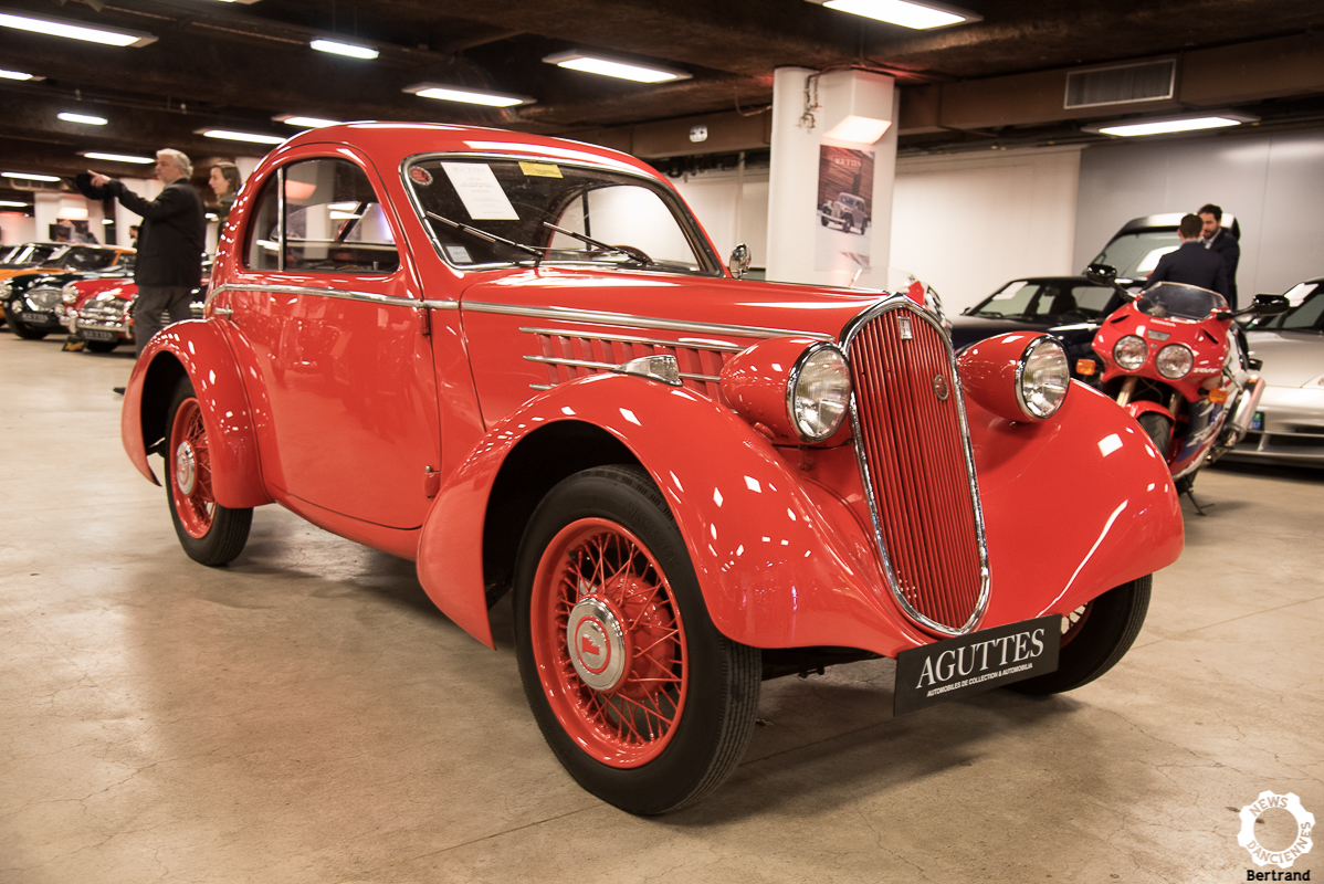 La Fiat 508 CS Ballila Berlinetta Aerodinamica, l&rsquo;élégance au milieu des caisses carrées