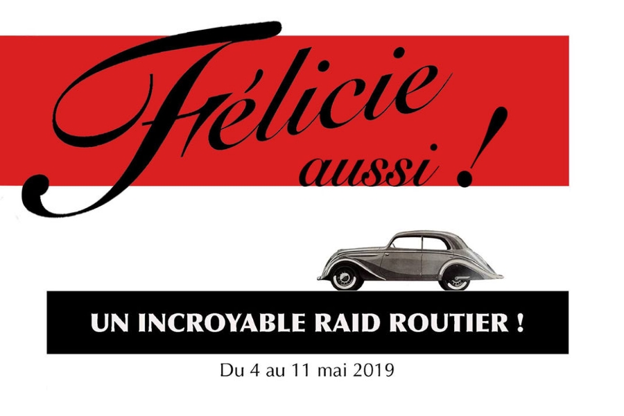 Félicie Aussi, 3200 km en Peugeot 202 pour quatre aventuriers du 4 au 11 Mai
