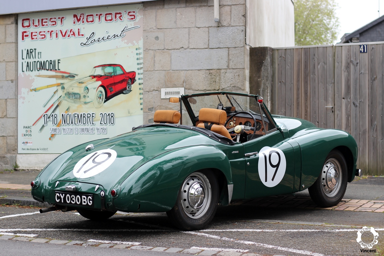 La Jowett Jupiter, à l’Affiche du Tour Auto. Part. 2, la Jowett #19 prête pour la course