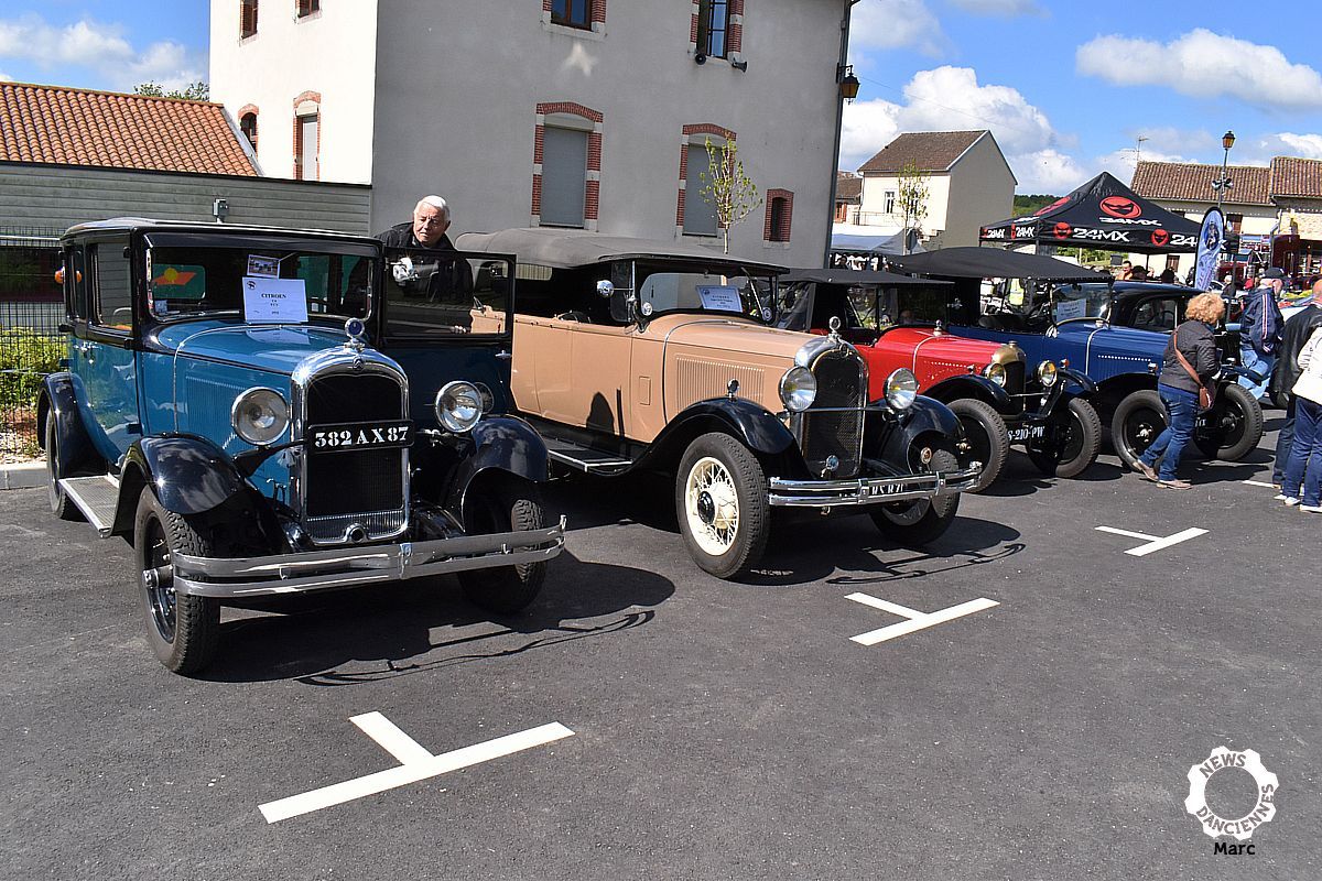 Le Rétromobile de St Priest, en émoi pour le Centenaire Citroën
