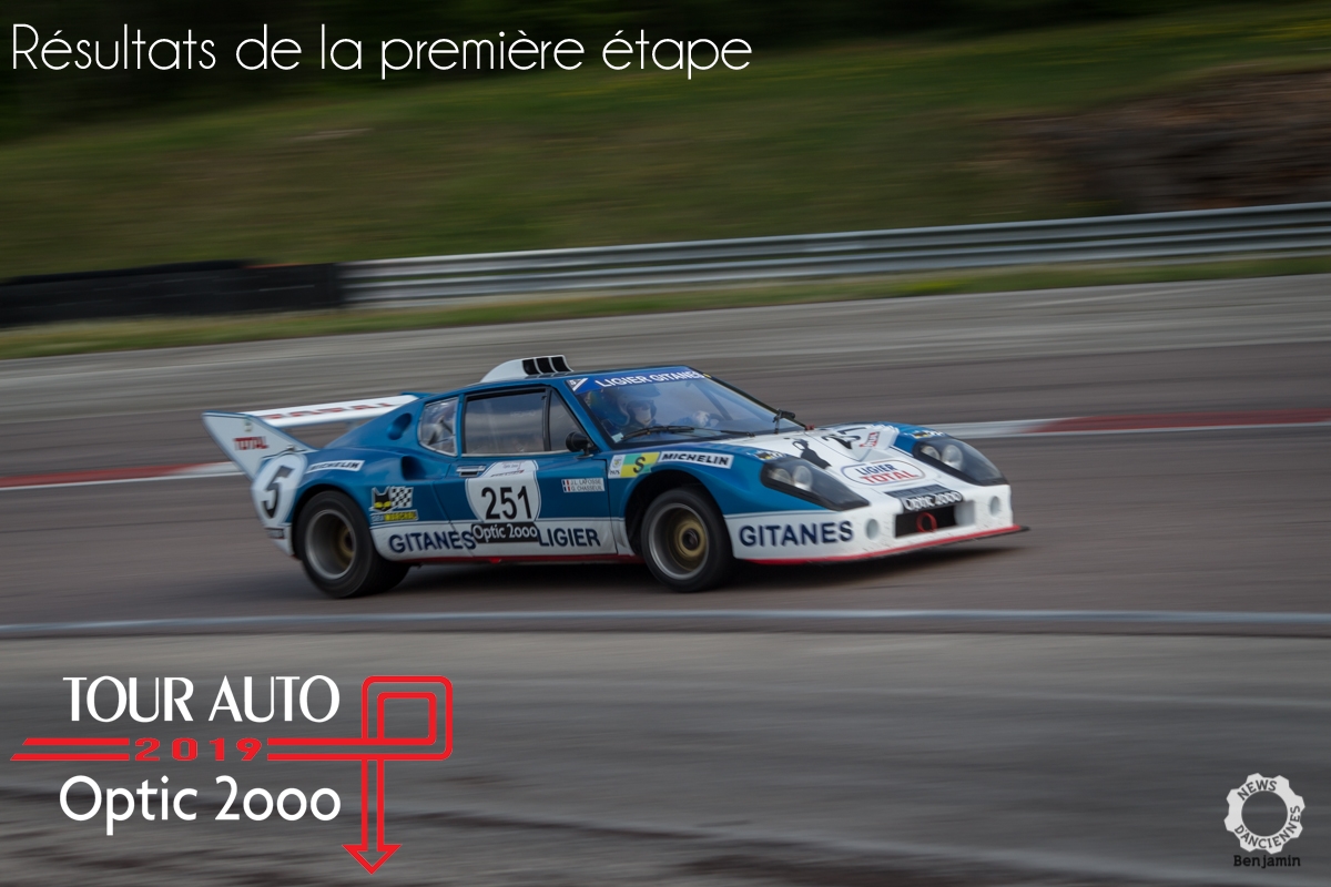 Tour Auto 2019 : les résultats de la première étape, Paris – Dijon