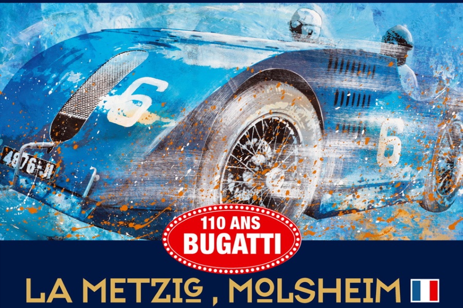 Quand le PopArt rencontre Bugatti : Bernd Luz s&rsquo;expose à Molsheim