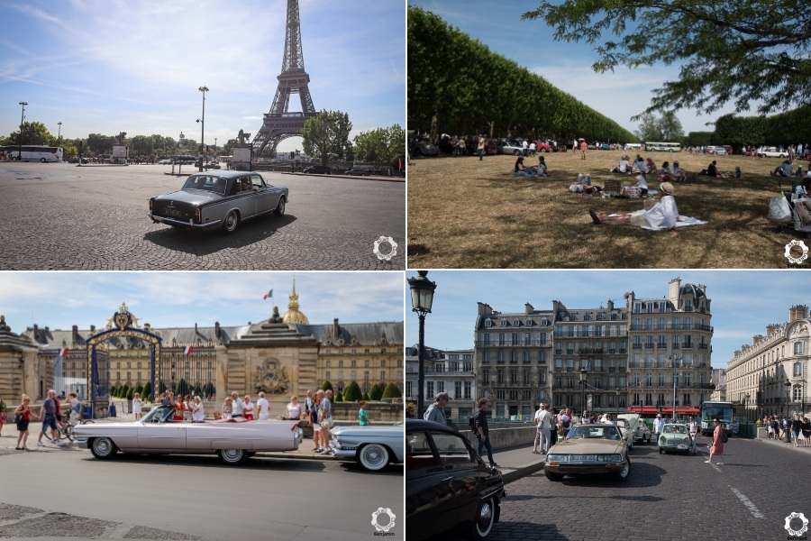Traversée de Paris Estivale 2019, Les Anciennes Fondent Sur La Capitale !