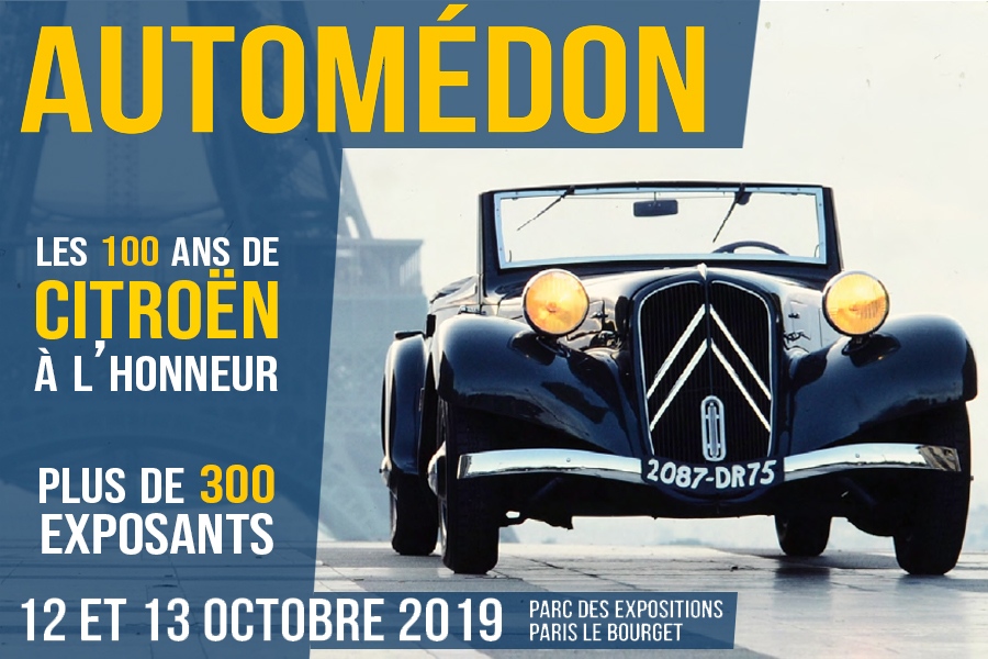 Automédon 2019, des Citroën au milieu de milliers d&rsquo;anciennes