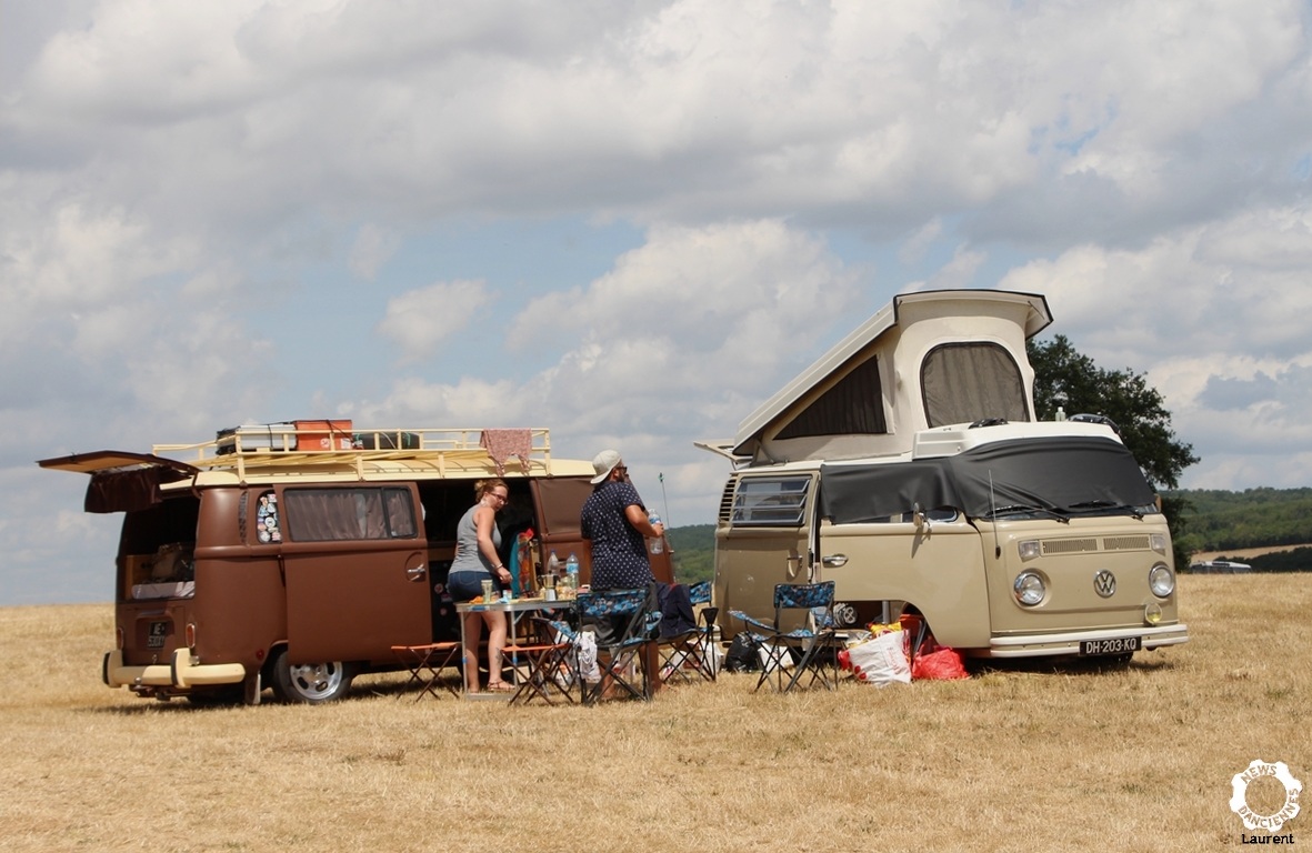 French VW Bus meeting, les Combi en Saône et Loire