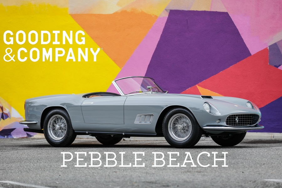 Gooding & Co à Pebble Beach 2019 gros catalogue sportif