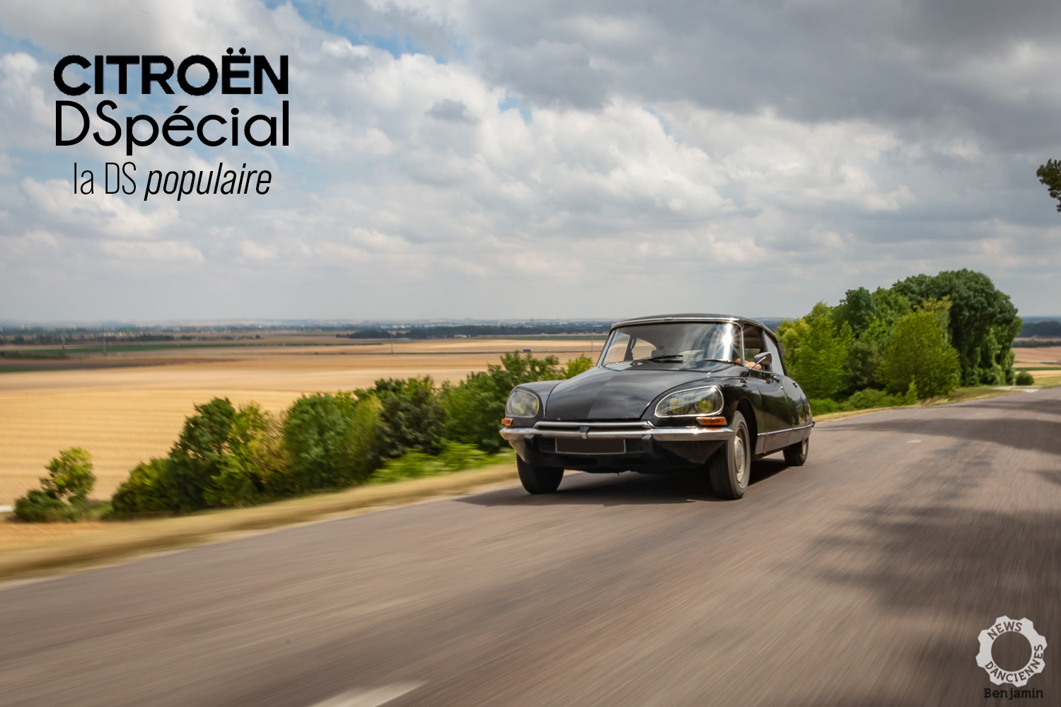 Au volant d&rsquo;une Citroën DSpécial, la DS populaire
