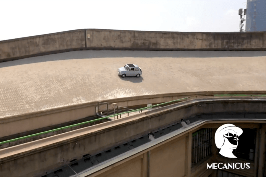 La Fiat 500 sur le Lingotto, en vidéo [avec Mecanicus]