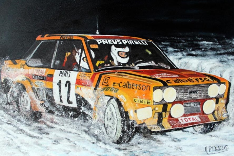 Alain Pinède : la neige du Monte-Carlo comme inspiration