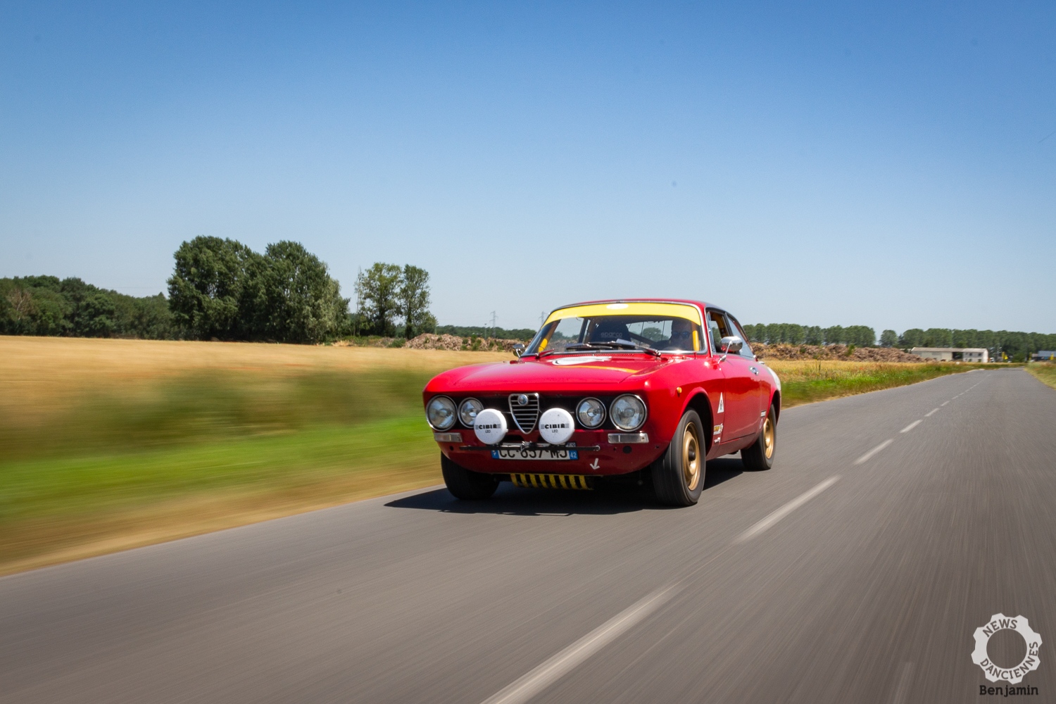 Au volant d&rsquo;une Alfa Romeo 1750 Groupe 2 : pour le plaisir