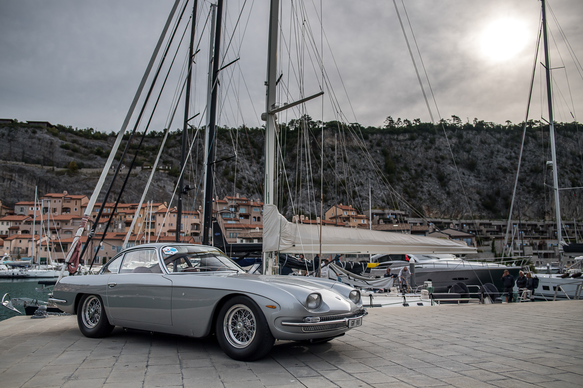 La Lamborghini 350 GT (#102), Best in Show de la seconde édition du Concours d’Elégance Lamborghini & Design