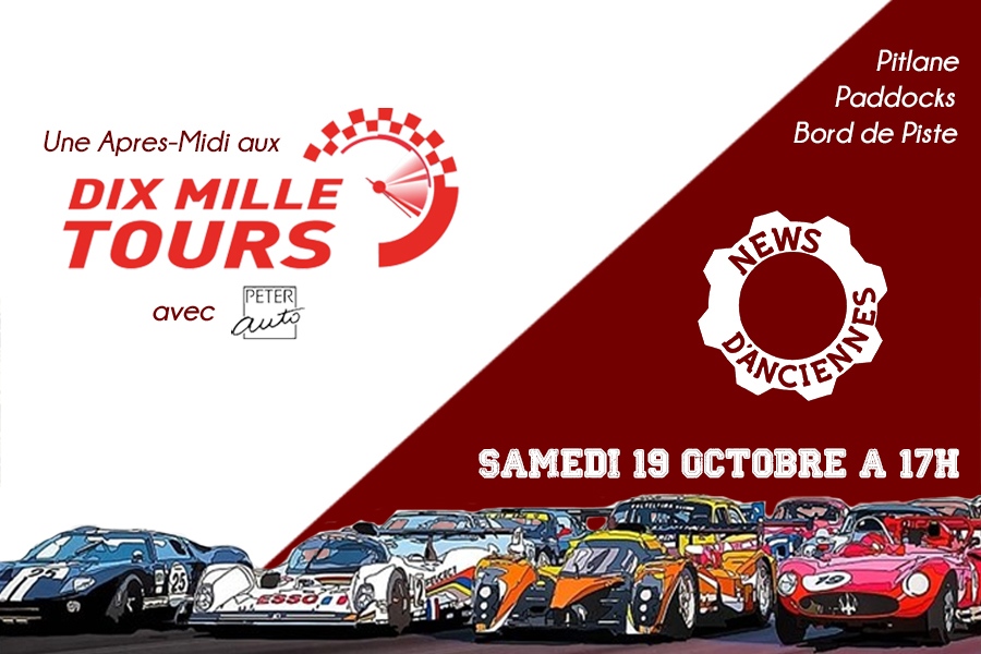 Une Après-Midi aux 10.000 Tours du Castellet avec Peter Auto. Rendez-vous en live Samedi 19