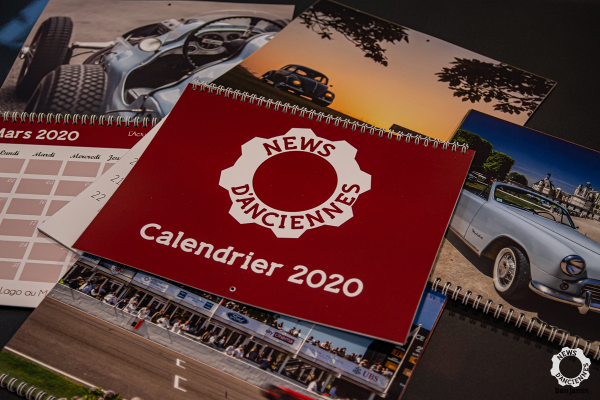 Le Calendrier News d&rsquo;Anciennes 2020 est arrivé !