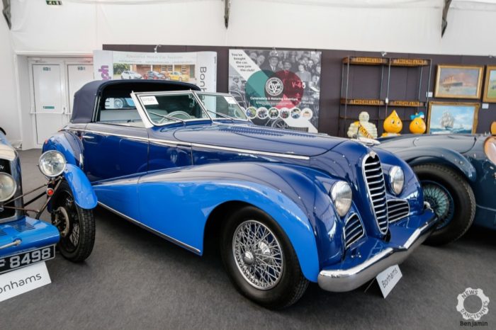 Delahaye 135 M Cabriolet Antem Goodwood Revival 2019 Samedi 25- Antem
