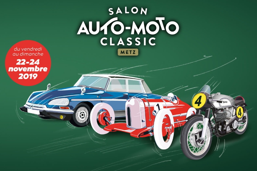 Auto-Moto Classic Metz 2019, France et Belgique à l&rsquo;honneur