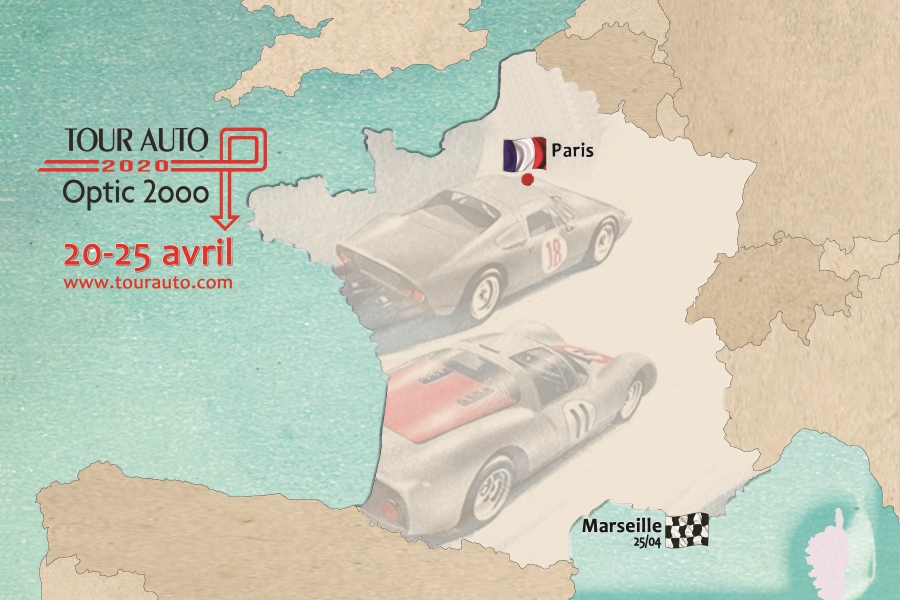 Tour Auto 2020 : l&rsquo;itinéraire et les premiers engagés sont connus
