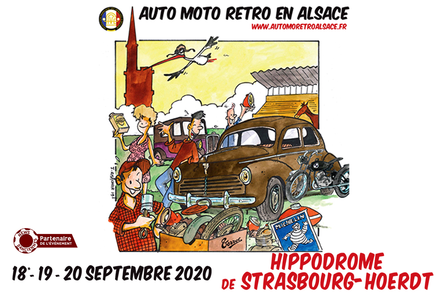 Dernière ligne droite avant l&rsquo;Auto Moto Retro Alsace