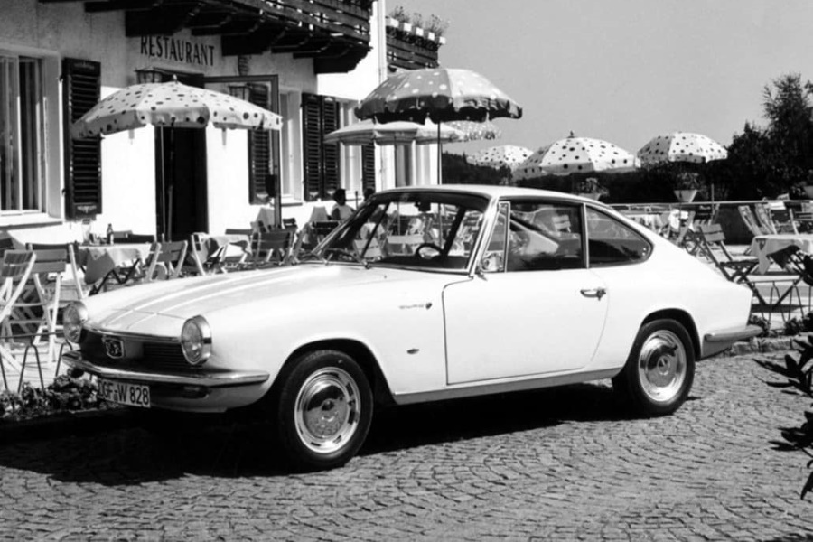 La Glas 1300 GT, coupé méconnu, prêt pour le rallye
