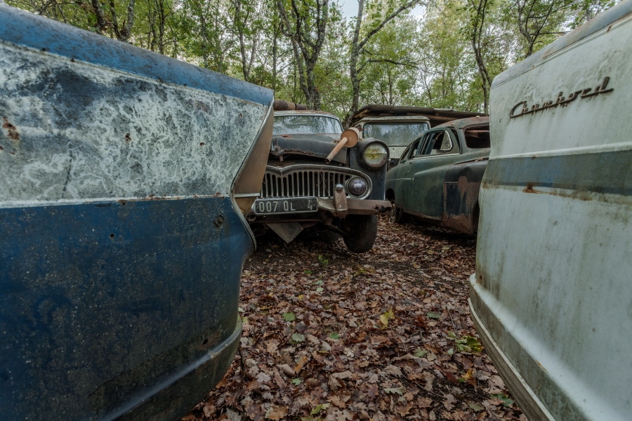 Nos Anciennes Abandonnées : les Simca assoupies