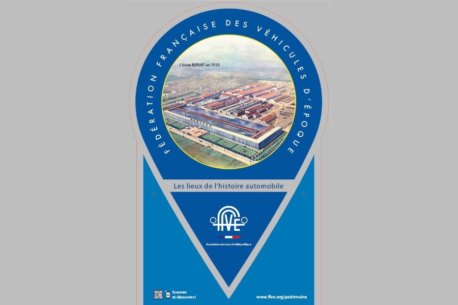 Les Lieux de l'histoire automobile bientôt signalés par des plaques spécifiques