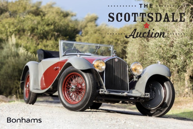 Résultats de la vente Bonhams de Scottsdale 2020, ça part mal