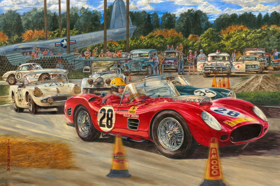 Jorge Garcia, F1 rouge et blanches et gloires automobiles
