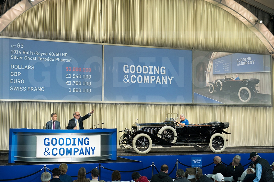 Les gros prix peinent à la vente Gooding and Co à Amelia Island 2020