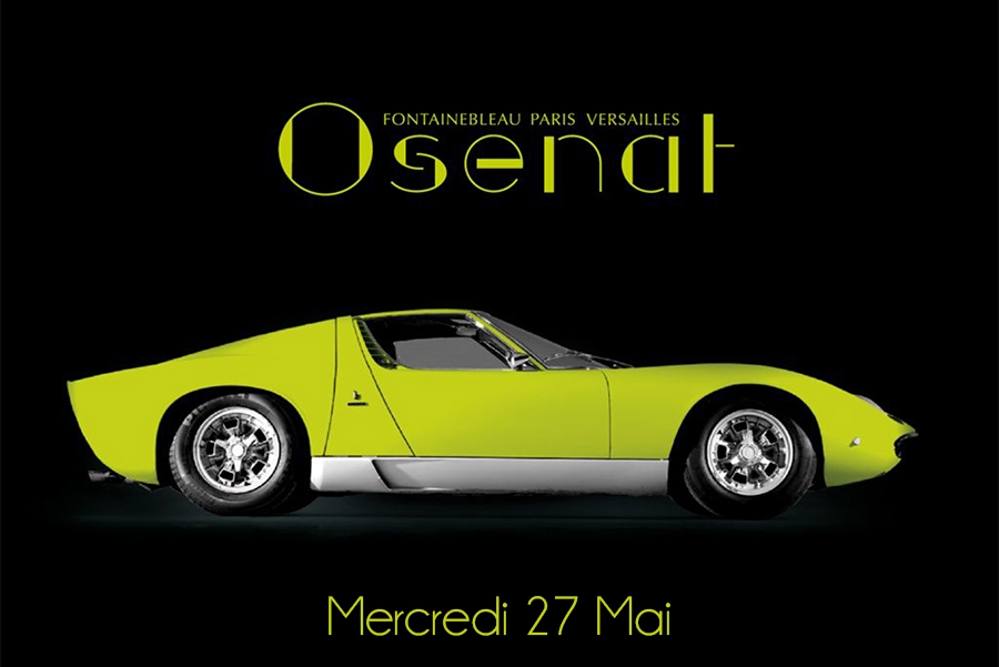 V12 Lambo et Packard entre autres beautés pour la prochaine vente Osenat du 27 Mai [Nouvelle Date]