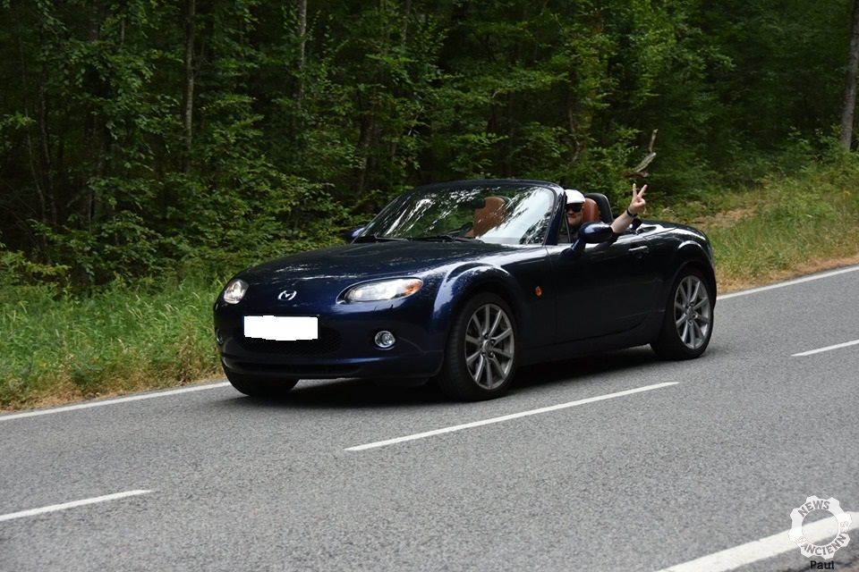 Les autos de l&rsquo;équipe : la Mazda Mx 5 de Paul