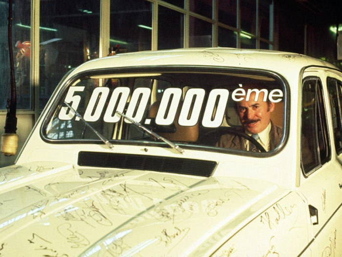 5 millions de Renault 4- Renault 4