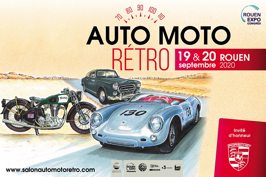 Auto Moto Rétro Rouen 2020, Stuttgart s&rsquo;invitera en Normandie dans 100 jours