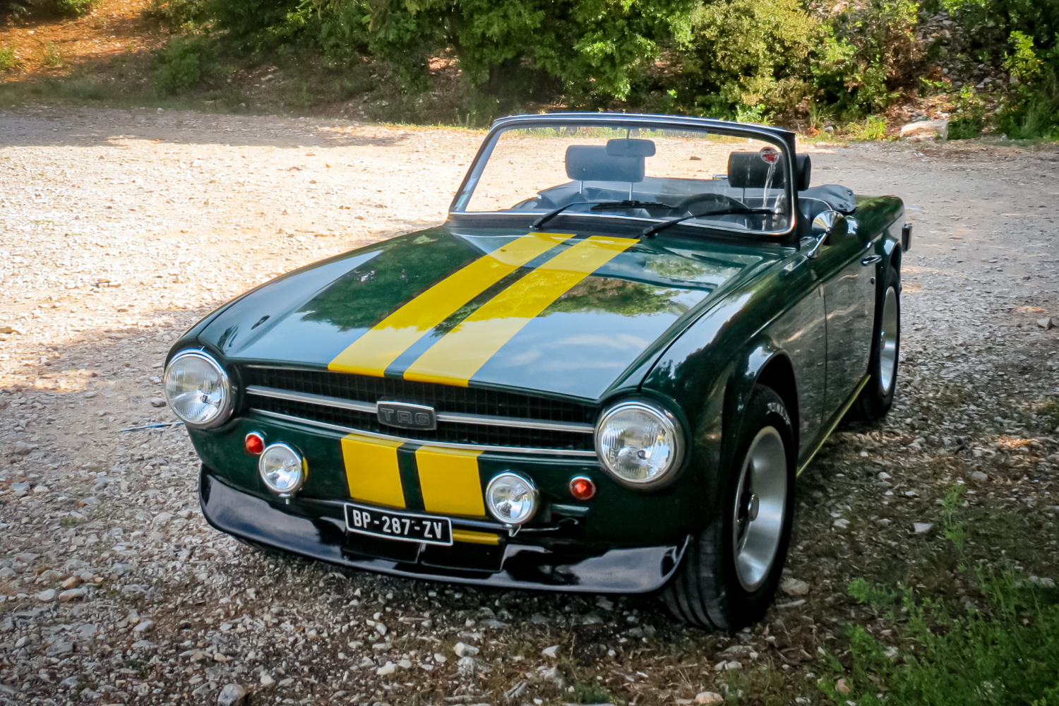 Les Voitures Anciennes de nos Lecteurs : la Triumph TR6 de Yves