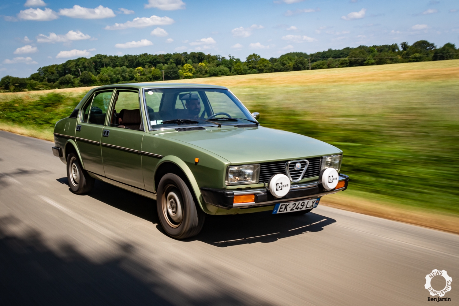 Essai d&rsquo;une Alfetta 2000, chasseuse de teutonnes