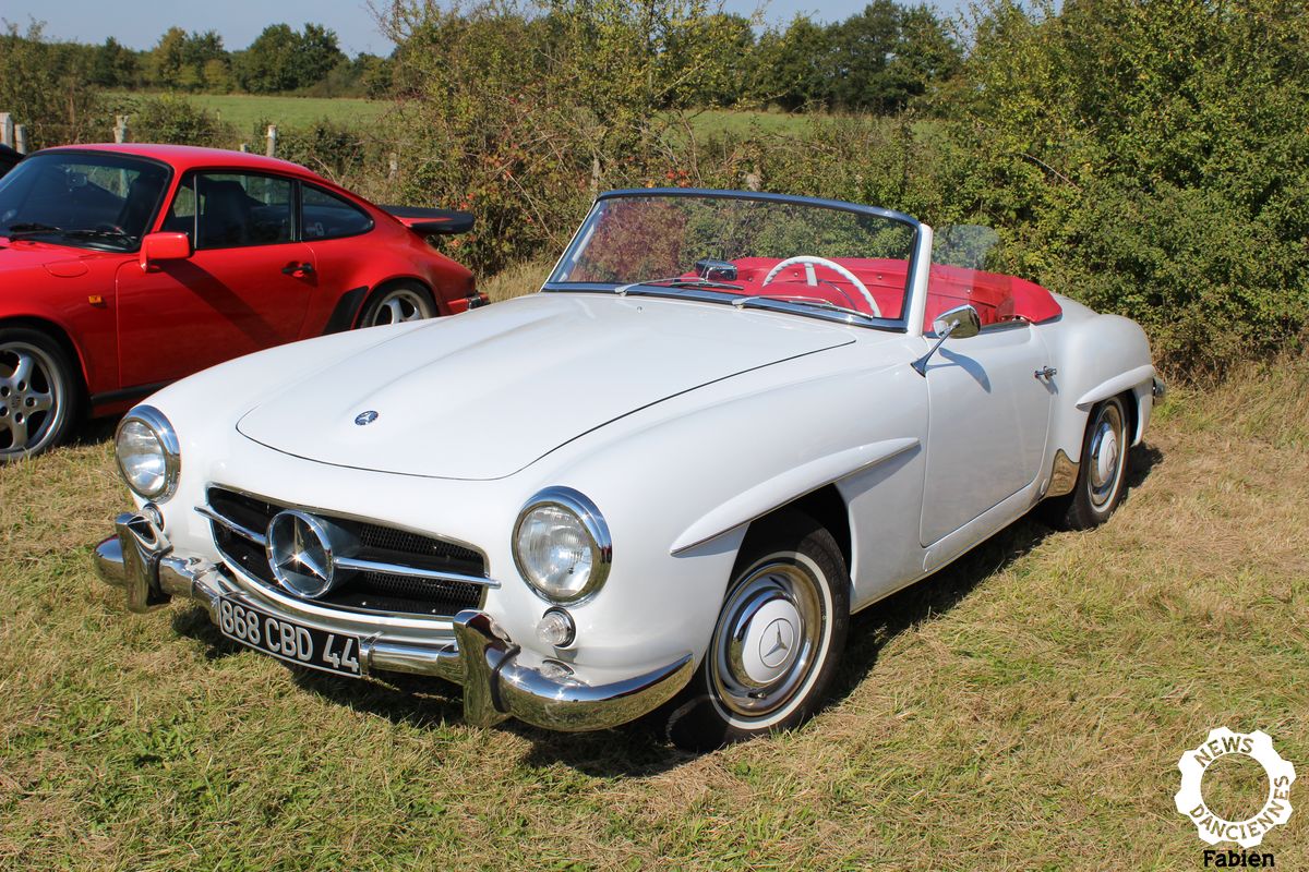 La Mercedes 190 SL, une 300 en réduction