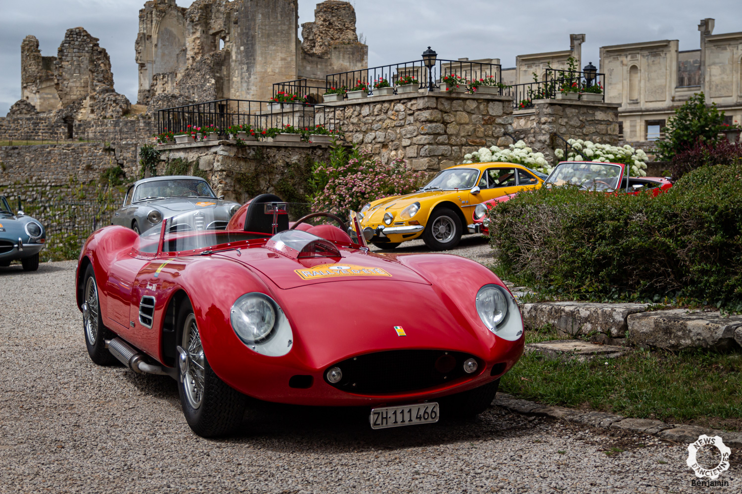 Le Rallye d&rsquo;Été passait au Château de Fère
