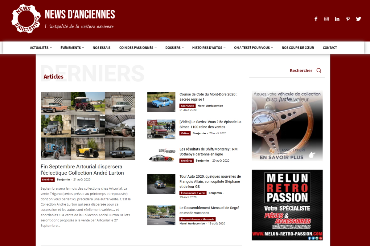 Edito Hors Série : News d&rsquo;Anciennes change de tête