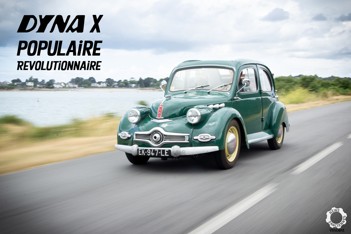 Au volant d&rsquo;une Panhard Dyna X découvrable, la populaire révolutionnaire