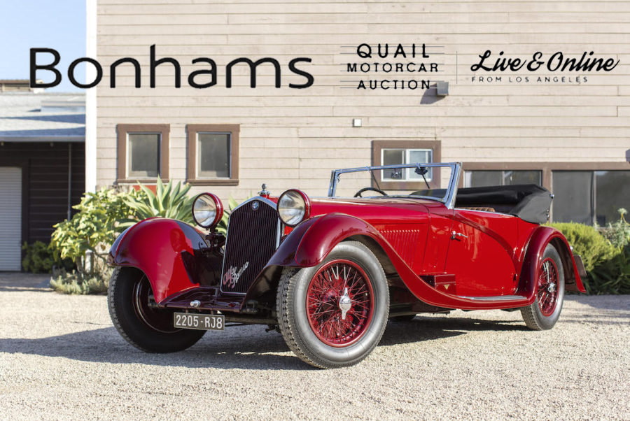 Résultats de la Quail Motorcar Auction 2020 : fortune diverses pour les belles autos de Bonhams