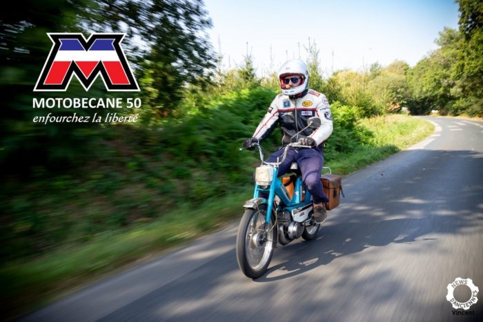 Essai mobylette Motobecane 50 VL de 1977 32- Tour de Bretagne 2023