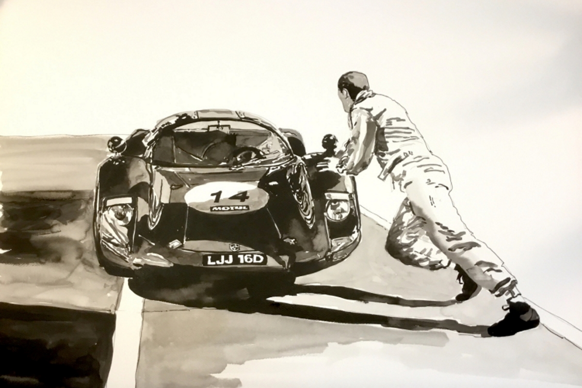 Les bolides monochromes de Philippe Lepape