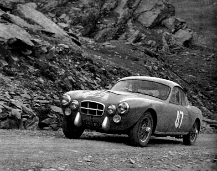 Salmson 2300 S par Motto Liege Rome Liege 1955- Pichon Parat
