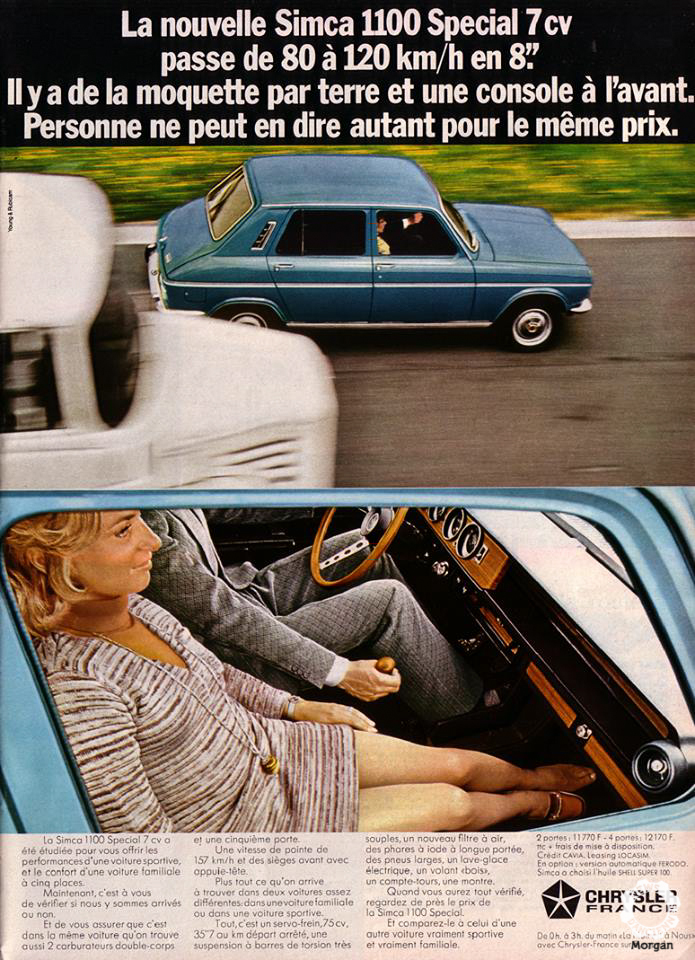 Article Simca 1100 3 1- Simca 1100