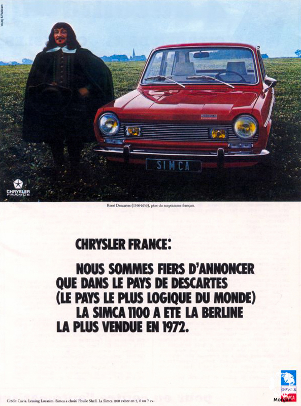 Article Simca 1100 5- Simca 1100