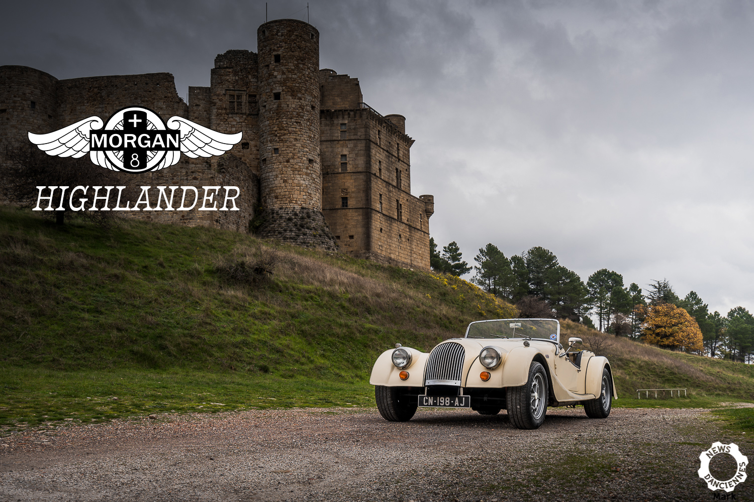 Au volant d&rsquo;une Morgan Plus 8 : Highlander