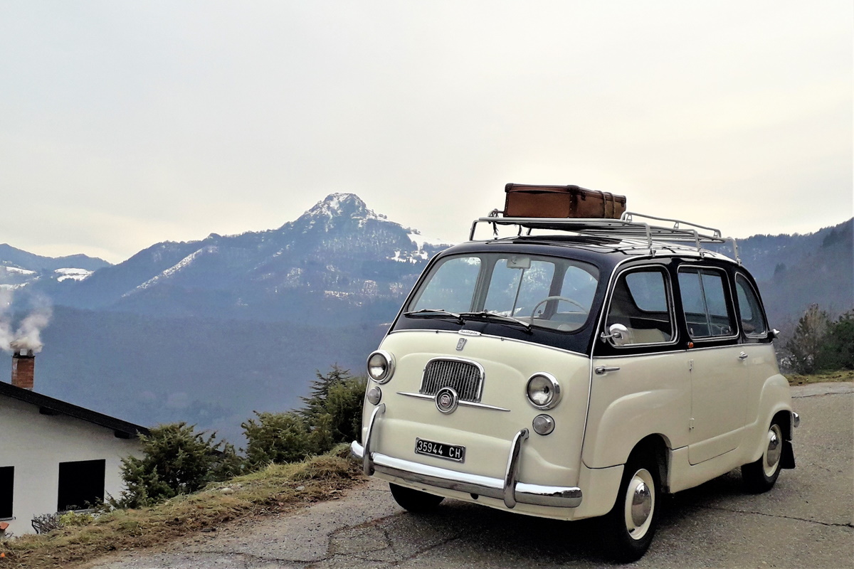 Les Voitures Anciennes de nos lecteurs, la 600 Multipla de Federico