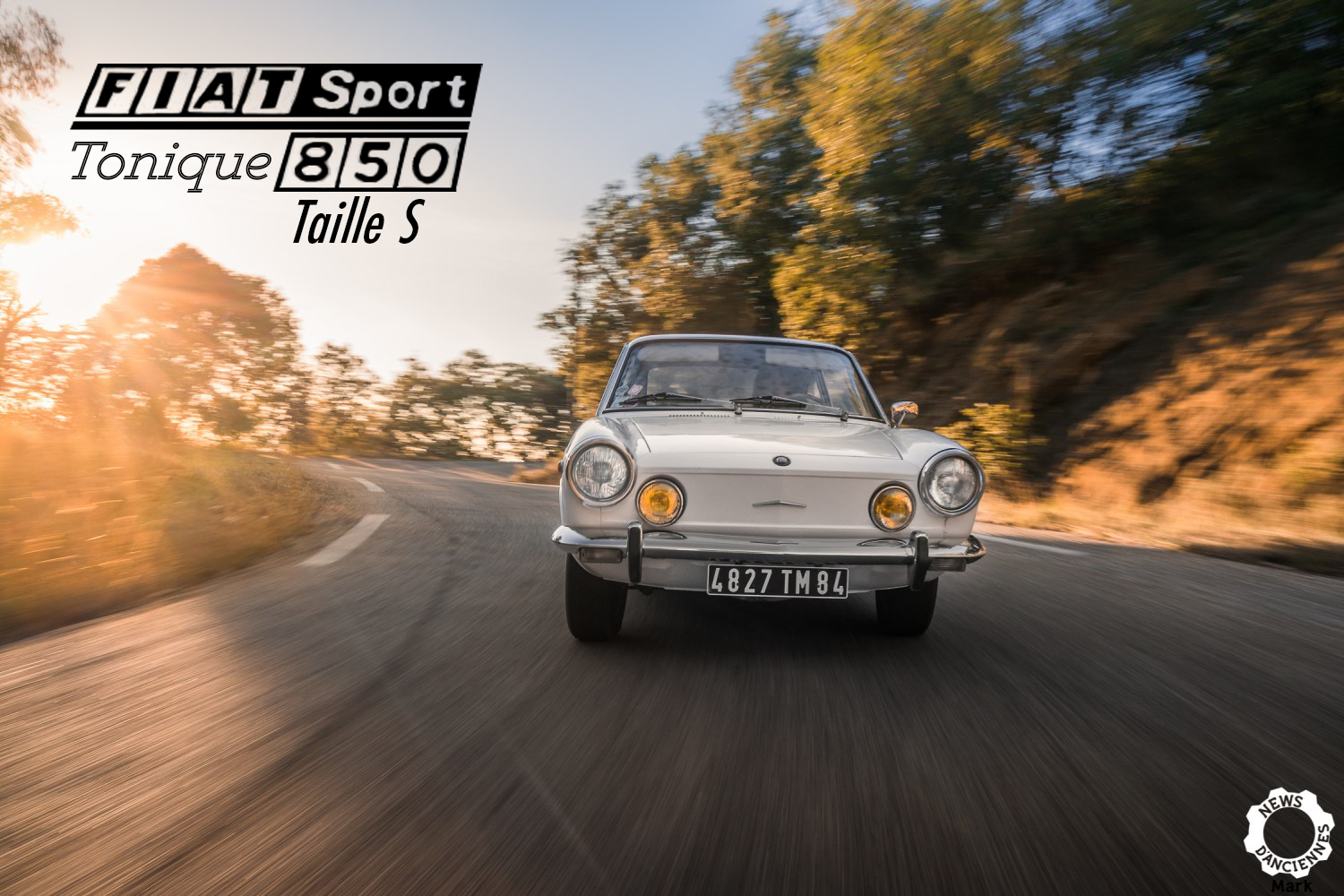 Au volant d&rsquo;une Fiat 850 Sport Coupé, tonique taille S